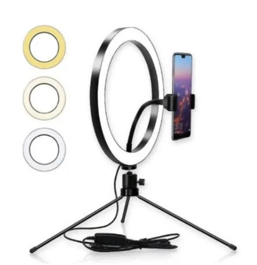 Ring light Com Suporte Para Celular