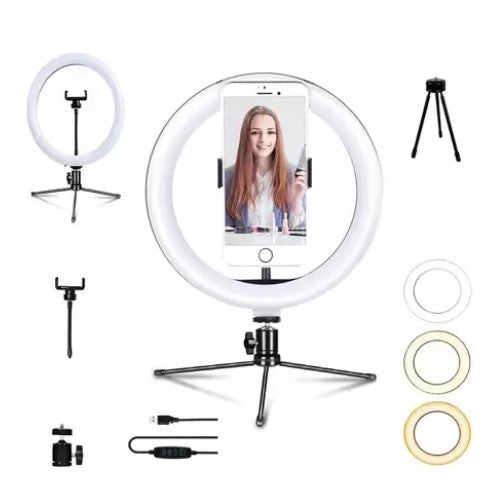 Ring light Com Suporte Para Celular