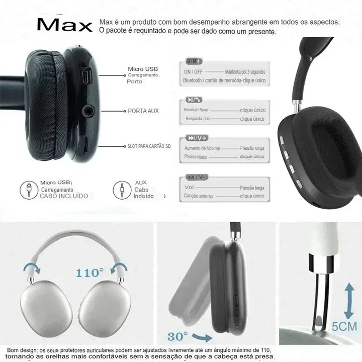 P9 Pro Max Headphone